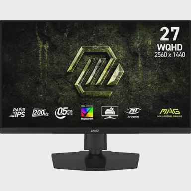 MSI Monitor MAG 274QPF E20, 27", IPS, 2560x1440, 200 Hz, crni